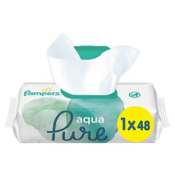 Салфетки влажные Pampers Aqua Pure Single